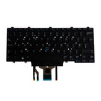 Origin Storage N/B KBD Dell Latitude 7490 UK 83 Key Backlit DP Black