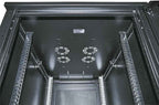 Intellinet 19" Server Cabinet - Free Standing, 42U, 800x1000mm (width x depth), Black, Flatpack, Max 1500kg, Multi-Point Door Lock, One Lock Per Side Panel, Usable Depth 123 to 773mm, IP20 rated, Rack, Steel