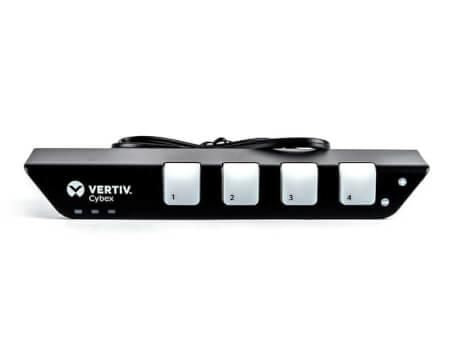Vertiv AFP0004 KVM switch Black, White
