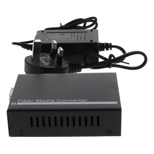 AddOn Networks ADD-GMC-SFP-UK network media converter 1000 Mbit/s Multi-mode, Single-mode Black