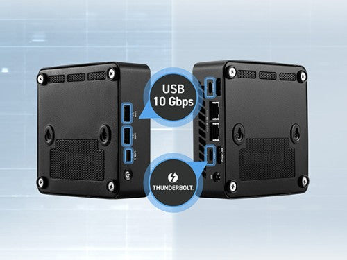 MSI Cubi NUC AI 1UMG Intel Core Ultra 7 155H (14th Gen - Core Ultra Series 1), Barebone, NUC, SFF, Mini Computer, HTPC, (NO RAM, NO Storage, NO OS), Intel Graphics/DDR5/Dual ThunderBolt 4/Dual HDMI/Dual LAN/WiFi 6E/BT 5.3/VESA - NUC AI 1UMG i7 155H BB