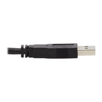 Tripp Lite DisplayPort KVM Cable Kit, 3 in 1 - 4K DisplayPort, USB, 3.5 mm Audio (3xM/3xM), 4:4:4, 1.83 m, Black