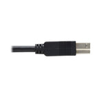Tripp Lite U328F-20M USB 3.2 Gen 1 Plenum-Rated Fiber Active Optical Cable (AOC) - 5 Gbps, (A to B M/M), Black, 20 m