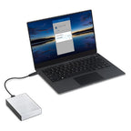 Seagate One Touch STKZ4000401 external hard drive 4 TB 3.5" USB Type-C 3.2 Gen 1 (3.1 Gen 1) Black, Silver