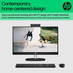HP All-in-One 24-cr0046na Intel® Core™ i5 i5-1335U 60.5 cm (23.8") 1920 x 1080 pixels All-in-One PC 8 GB DDR4-SDRAM 1 TB SSD Windows 11 Home Wi-Fi 6 (802.11ax) White