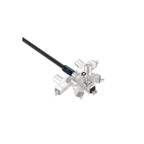 Kensington Slim N17 2.0 Keyed Laptop Lock for Wedge-Shaped Slots