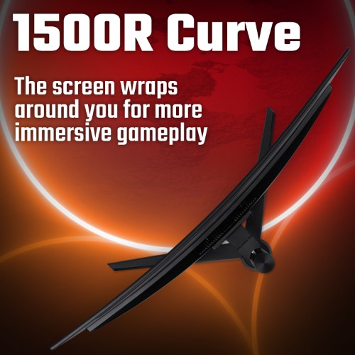 Acer NITRO XZ2 Nitro XZ322QUV3 curved gaming monitor - 31.5", 1500R, Quad HD, 180Hz, 1ms, FreeSync, DisplayHDR 400, HDMI & DP