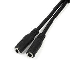 StarTech.com Headset adapter for headsets with separate headphone / microphone plugs - 3.5mm 4 position to 3 position and 2 position 3.5mm M/F
