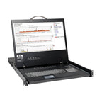 Tripp Lite B040-008-19 NetController 8-Port 1U Rack-Mount Console KVM Switch with 19-in. LCD