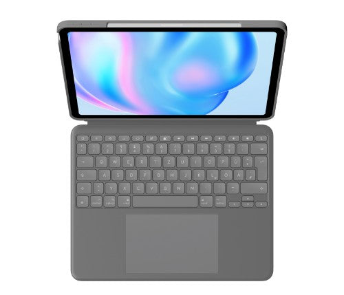 Logitech Combo Touch QWERTZ German Smart Connector Grey