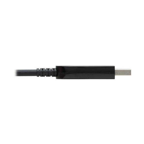 Tripp Lite U328F-15M USB 3.2 Gen 1 Plenum-Rated Fiber Active Optical Cable (AOC) - 5 Gbps, (A to B M/M), Black, 15 m