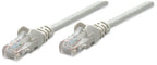 Intellinet Network Patch Cable, Cat5e, 20m, Grey, CCA, U/UTP, PVC, RJ45, Gold Plated Contacts, Snagless, Booted, Lifetime Warranty