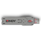Lindy USB Type A Port Blocker Key, Pink