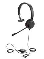 Jabra Evolve 30 II Headset Wired Head-band Office/Call center USB Type-C / USB Type-A Black