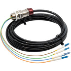 Axis TX1204 InfiniBand/fibre optic cable 5 m 4x LC LC Black