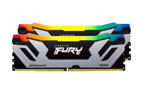 Kingston Technology FURY 48GB 8800MT/s DDR5 CL42 CUDIMM (Kit of 2) Renegade RGB Silver