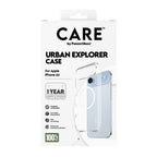 PanzerGlass CARE by ® Flagship Case Transparent Urban Explorer w. White MagSafe iPhone Air