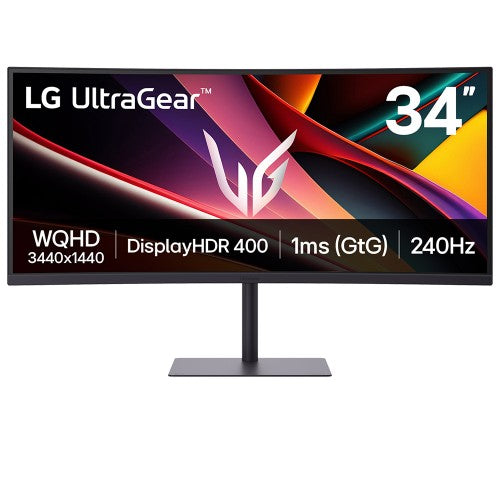 LG 34G630A-B computer monitor 86.4 cm (34") 3440 x 1440 pixels Wide Quad HD LCD Black