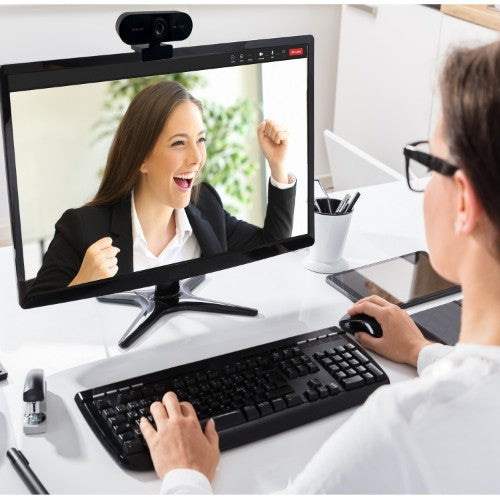 connektgear 24-1019 webcam 1920 x 1080 pixels USB Black