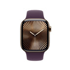 Apple MXLC3ZM/A smart wearable accessory Band Plum colour Fluoroelastomer