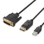 Belkin F1DN2MOD-HC-DP6 KVM cable Black 1.8 m