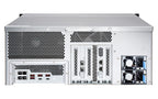 QNAP TS-h2483XU-RP NAS Rack (4U) Intel Xeon E E-2236 128 GB DDR4 0 TB QuTS hero Black