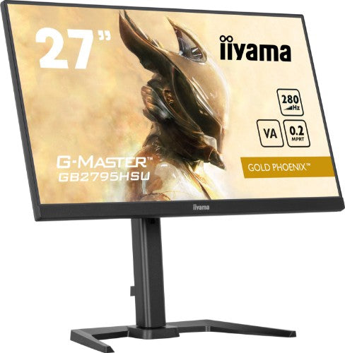 iiyama Control the game with the 27" GB2795HSU Gold Phoenix 280Hz VA monitor