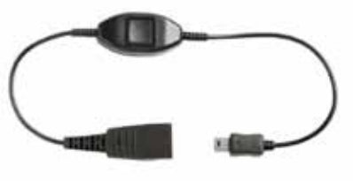 Jabra 8800-00-83 telephone cable 0.3 m Black
