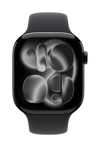 Apple MXM43ZM/A smart wearable accessory Band Black Fluoroelastomer