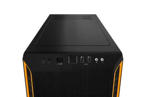 be quiet! Pure Base 600 Window Midi Tower Black, Orange