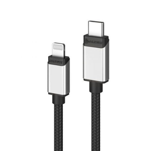 ALOGIC SULC8P01-SGR lightning cable 1 m Grey