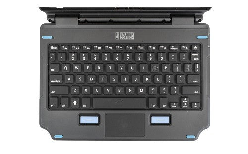 Gamber-Johnson 7160-1869-01 mobile device keyboard QWERTY UK English Pogo Pin Black