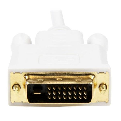 StarTech.com 10 ft Mini DisplayPort to DVI Adapter Converter Cable – Mini DP to DVI 1920x1200 - White