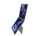 ASUS ZenScreen Duo OLED MQ149CD computer monitor 35.6 cm (14") 1920 x 1200 pixels WUXGA Silver