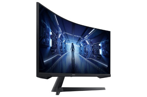 Samsung LC34G55TWWPXXU computer monitor 86.4 cm (34") 3440 x 1440 pixels UltraWide Quad HD LED Black