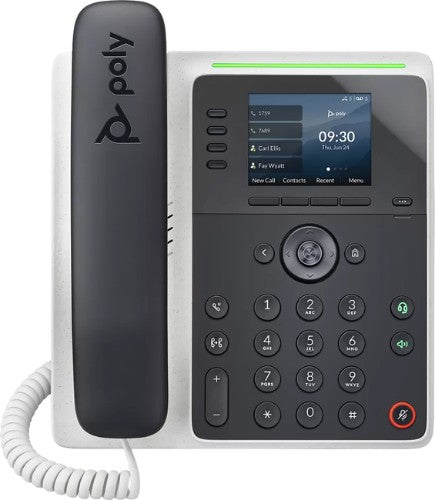 HP Poly Edge E220 IP Phone and PoE-enabled