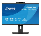 iiyama 24’’ IPS monitor with a built-in Windows Hello camera and microphone