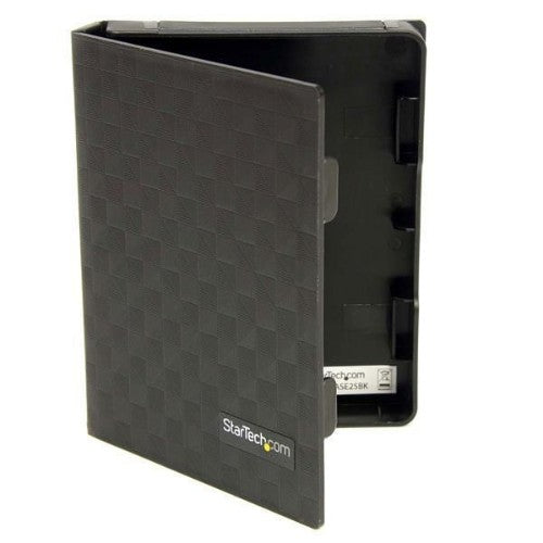 StarTech.com 2.5in Anti-Static Hard Drive Protector Case - Black (3pk), TAA-Compliant