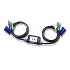 ATEN CS62A KVM switch Black, Silver