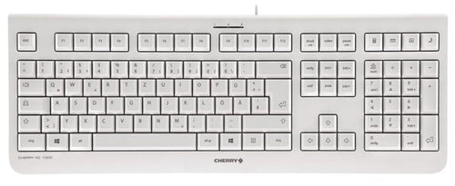 CHERRY KC 1000 keyboard Home USB Swiss Grey