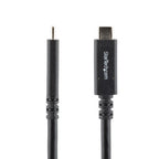StarTech.com 6ft (1.8m) USB-C Cable, USB 5Gbps, 100W (5A) Power Delivery, Certified Works with Chromebook, 4K 60Hz DP Alt Mode, USB-IF Certified - Thunderbolt Compatible