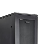 StarTech.com 4-Post 42U Server Rack Cabinet, 19" Data Rack Cabinet for Computer / AV / IT Equipment mount, Rack Server Enclosure with Casters, Full Size Industrial Network Storage