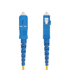 StarTech.com 5m (16.4ft) LC to SC (UPC) OS2 Single Mode Simplex Fiber Optic Cable, 9/125µm, 40G/100G, Bend Insensitive, Low Insertion Loss - LSZH Fiber Jumper Cord