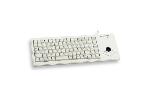 CHERRY XS Trackball keyboard Universal USB QWERTZ German Grey