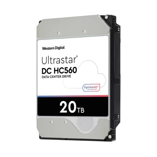 Western Digital Ultrastar DC HC560 internal hard drive 20 TB 7200 RPM 512 MB 3.5" SAS / Serial ATA II