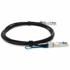 AddOn Networks Brocade (Formerly) 10G-SFPP-TWX-P-0101 to Fortinet® SP-CABLE-FS-SFP+1 Compatible TAA Compliant 10GBase-CU SFP+ to SFP+ Direct Attach Cable (Passive Twinax, 1m)