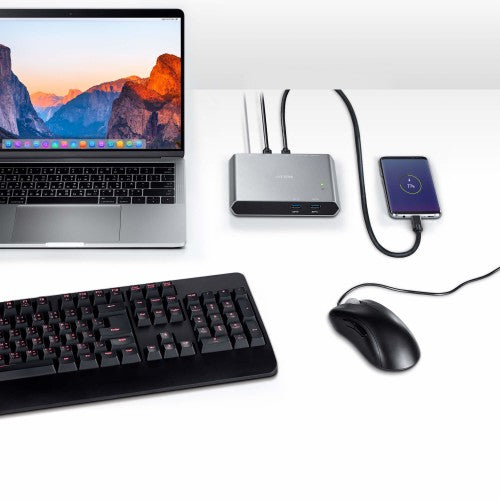 ATEN US3310 KVM switch Aluminium