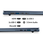 Acer Aspire 14 AI AI 14 A14-11M - Qualcomm Snapdragon X X1-26100, 16 GB, 1TB SSD, 14" WUXGA, Windows 11 Copilot+ Notebook