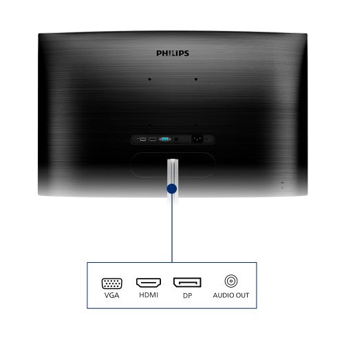 Philips E Line 325E1C/00 computer monitor 80 cm (31.5") 2560 x 1440 pixels Quad HD LCD Black
