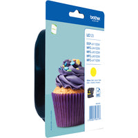 Brother LC-123Y Ink cartridge yellow, 600 pages ISO/IEC 24711 5.9ml for Brother DCP-J 132/MFC-J 4510/MFC-J 6920